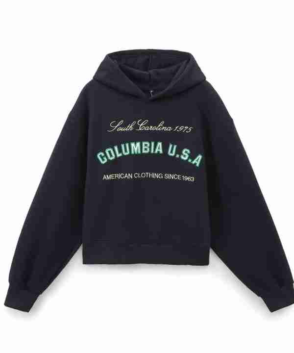 Alternative view of Fall Women Clothing Simple Printing Hooded Sweatshirt Trousers Sets